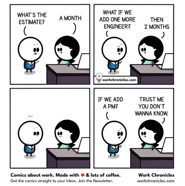 典型的“人越多，送货越慢”的故事。

这相当于“九个女人一个月内都生不出一个孩子”。

但是，2025年剧情将出现反转。
 “如果我们把无限量的克劳德作品奖券都给那位工程师呢？”