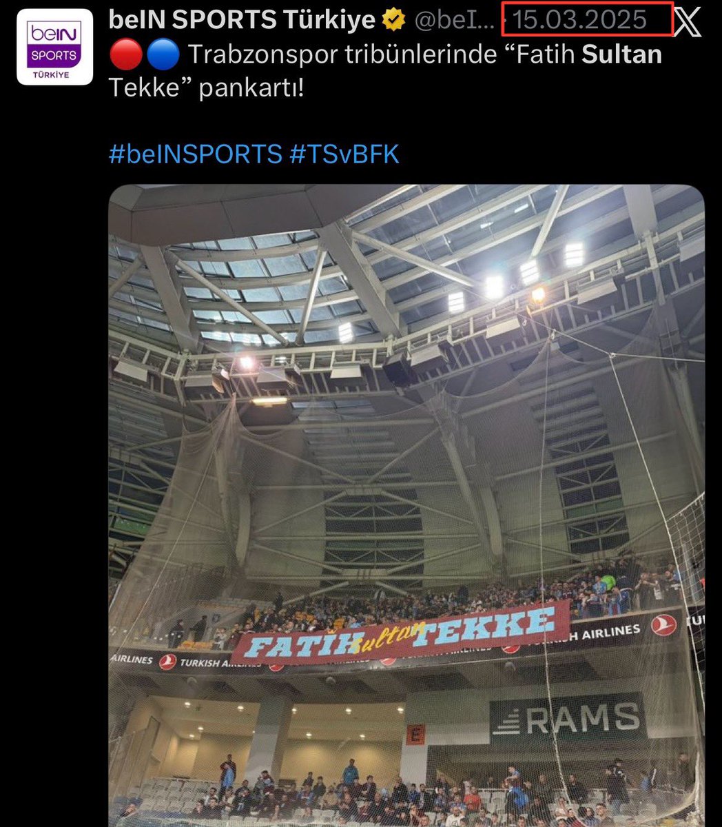 hadi diyelim ki 2000’den sonra doğdun adama 20 yıldır Fatih Sultan Tekke dediğimizi bilmiyorsun

sizin köksal baba tedesco Tr’ye gelmeden biz hocayı nasıl karşılamışız onu da mı görmedin? fenerlilerin çalan kendileri olduğu halde hırsız başkalarıymış gibi yapması asla şaşmıyor