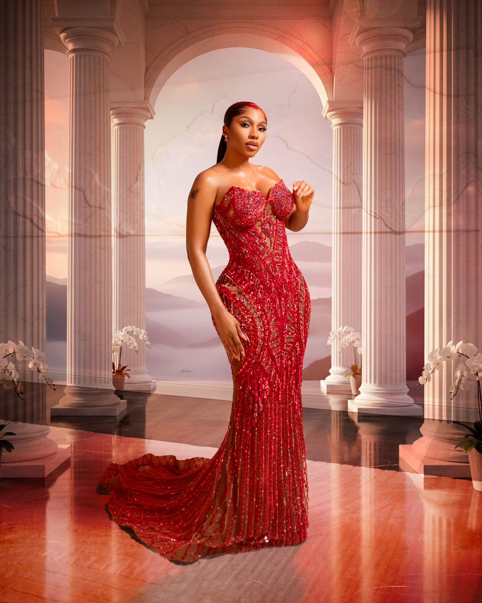 Red looks better when I wear it❤️