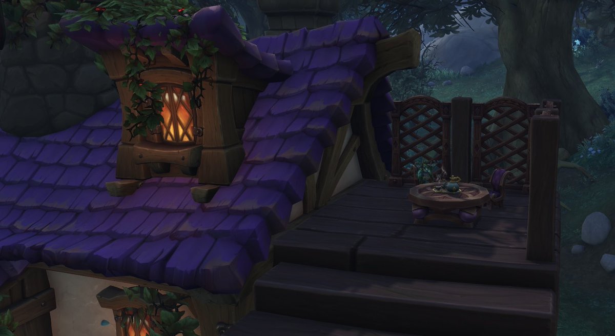 HyperPixieGames's tweet image. Finished the outside of my Alliance house, time to work on my mage’s tower! #WoW #wowhousing