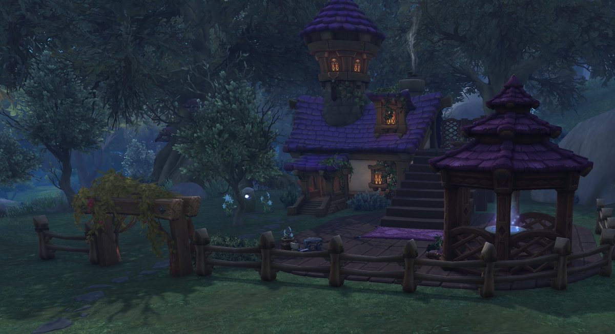 HyperPixieGames's tweet image. Finished the outside of my Alliance house, time to work on my mage’s tower! #WoW #wowhousing