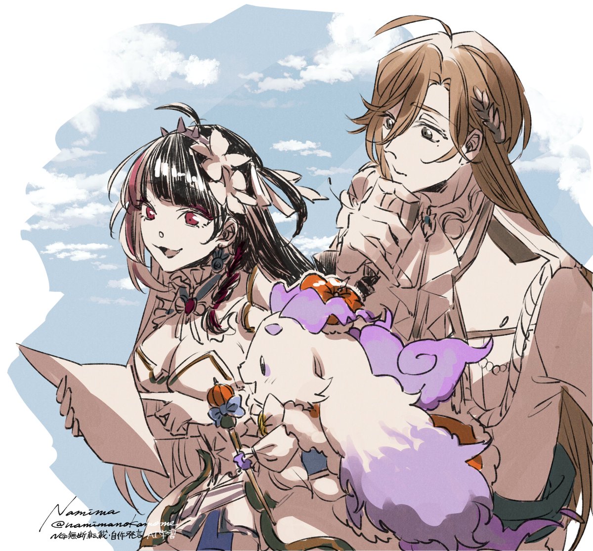 #にじグラブル 
#れなの鳥っくあーと #かな絵 #るんるんびじちかん 

楽しかった～～～！！
次の配信も楽しみにしている騎空士です！！