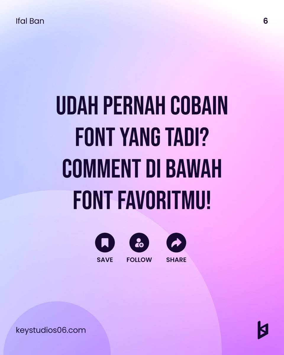 ofal_b's tweet image. PART 2!!!

kalau ada rekomendasi yang lainnya? komen di bawah ya!

#tipsdesign #webdesign #websitedesign #wordpresstips #uiuxdesign