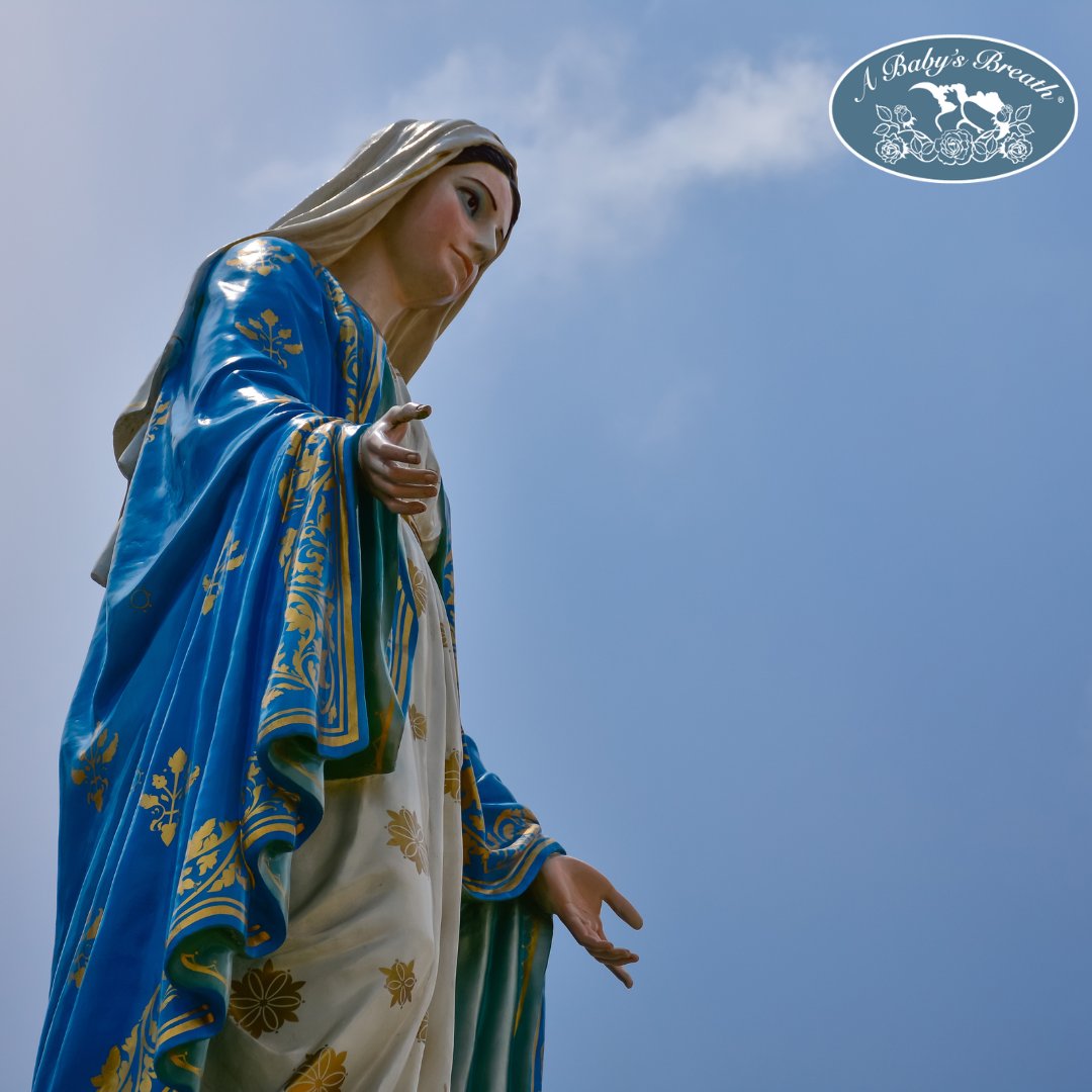 Today we honor Mary, the Blessed Mother, who said “yes” to life with faith and courage. May her example inspire us all. 💙

#FeastOfTheImmaculateConception #BlessedMother #YesToLife #ChooseLife #SupportLife #ProLifeMission #CatholicCommunity #MaryPrayForUs #ABabysBreath