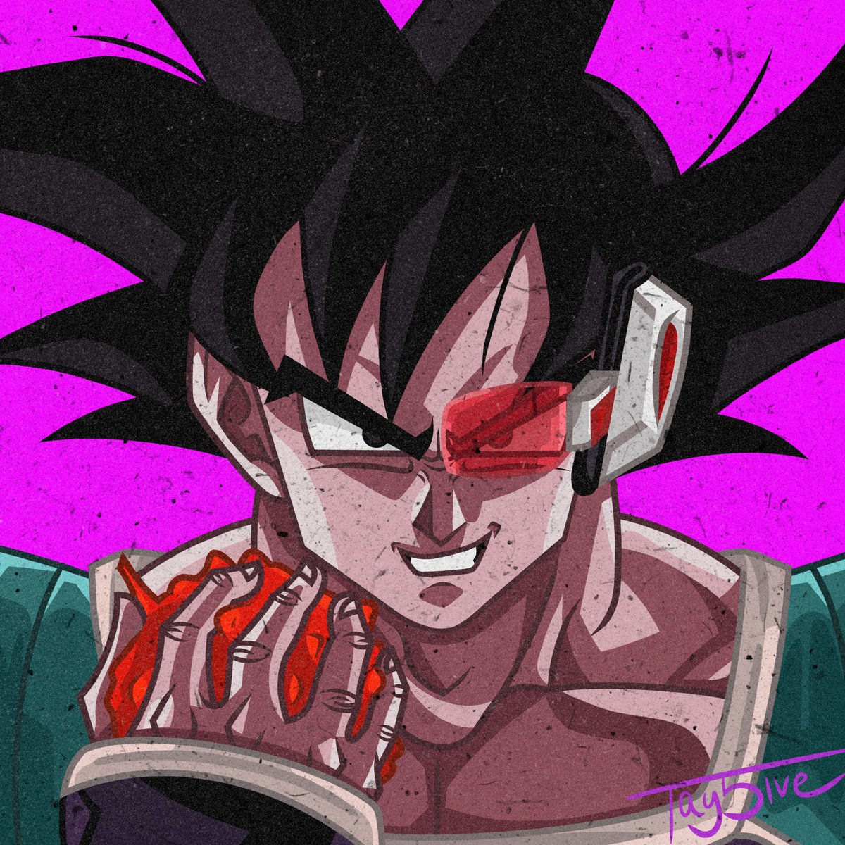 Tay5iveLive's tweet photo. Tree of Might 🍎 
#Turles #DragonBallZ #Anime #Manga #DigitalArt https://t.co/ibdW3VnlQM