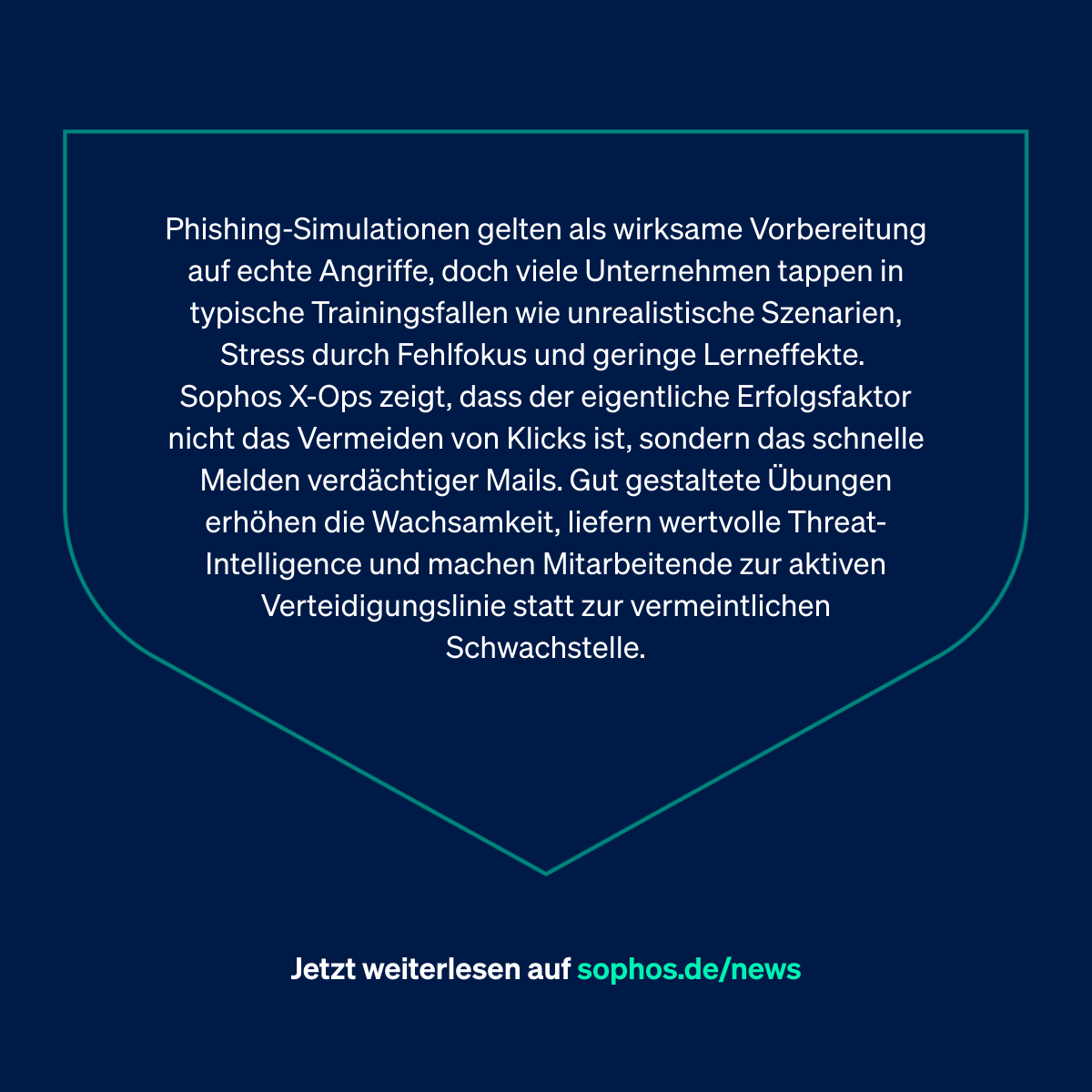 sophos_info's tweet photo. 🎣 Phishing-Übungen stärken die Sicherheit – wenn sie Meldungen fördern, nicht Angst.
Mehr Informationen dazu: https://t.co/wuHQon1a1G https://t.co/W0h2gKLY2u