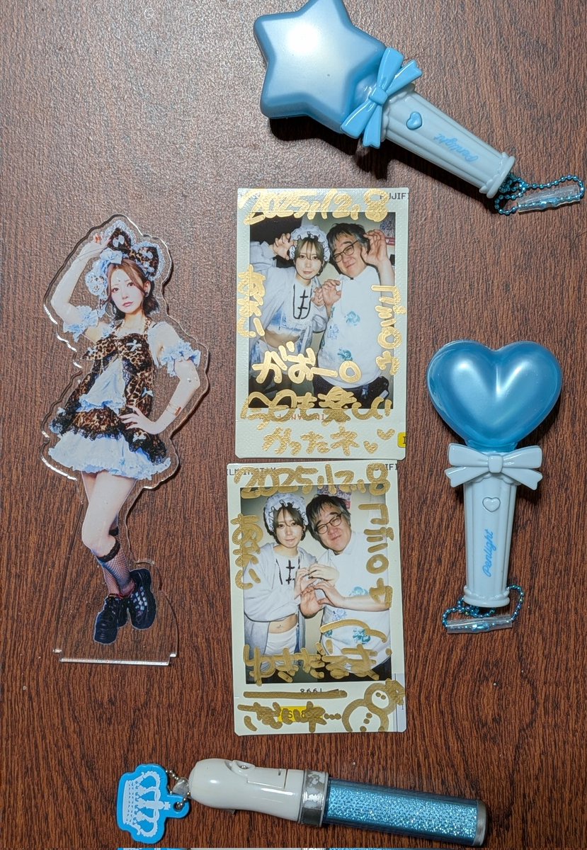 次に、Dt.BLDでの きみぷり のチェキをあげることにする(^_^)ﾉ メリー