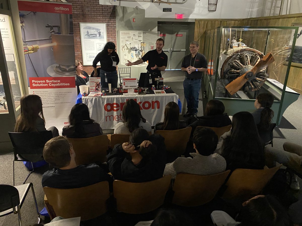 Thank you Cradle of Aviation for hosting the STEM Expo today for our high school students <a href="/PSEGNews/">PSEG</a> <a href="/OerlikonGroup/">Oerlikon Group</a> GW Hewlett HS