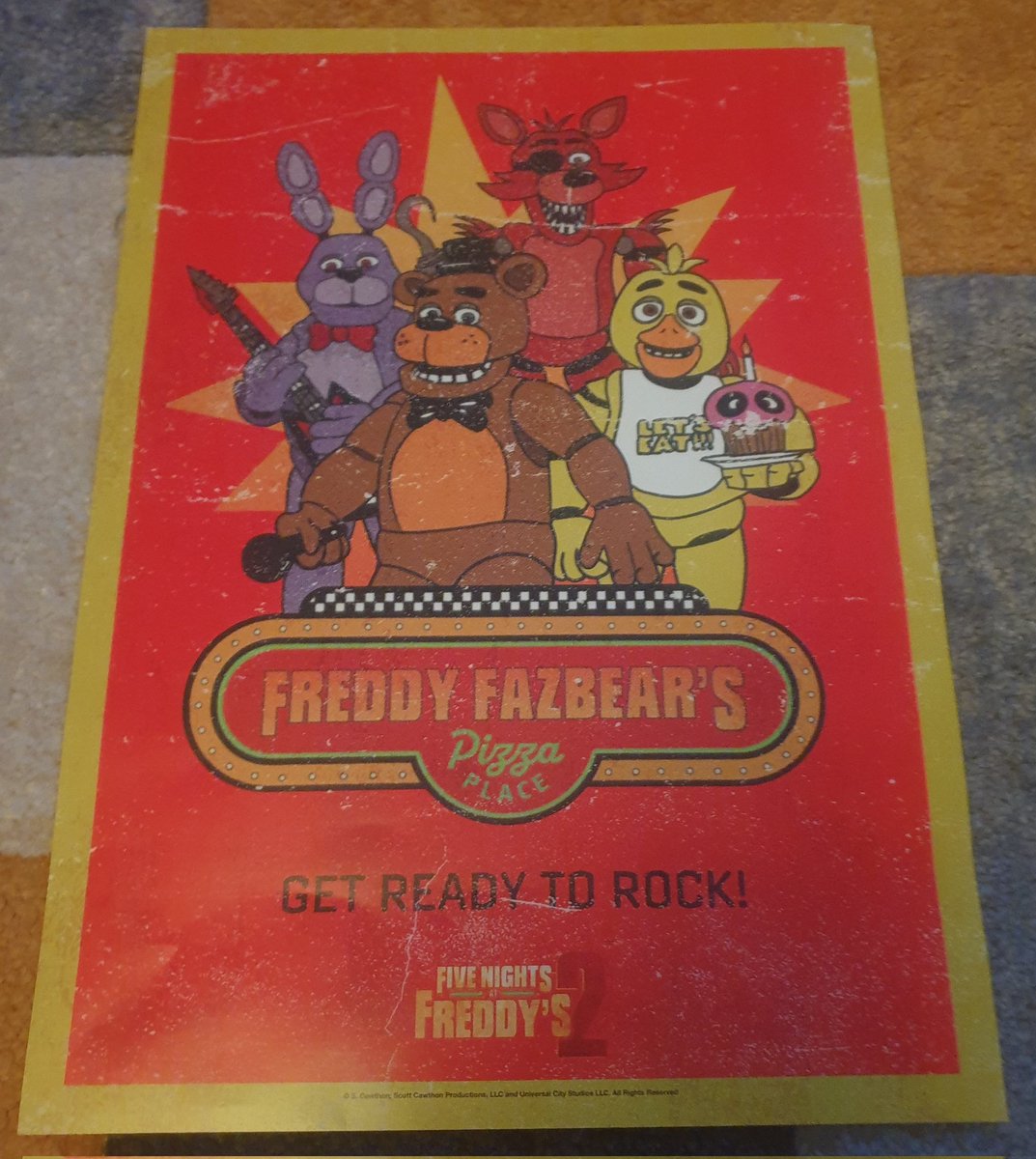 I heart that "Circus Baby - sister location" was in "FNAF 2 - 2025" #fnaf2 #odeon