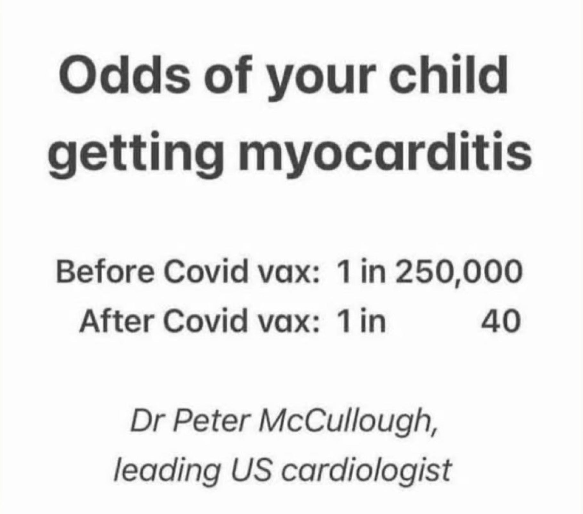 Imagine being one of the people who genuinely think the Covid shot improved their health.