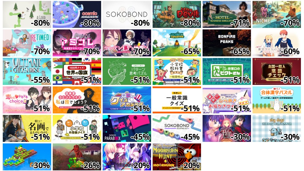 34本のダウンロード専用タイトル [Switch] [Switch2] で、期間限定