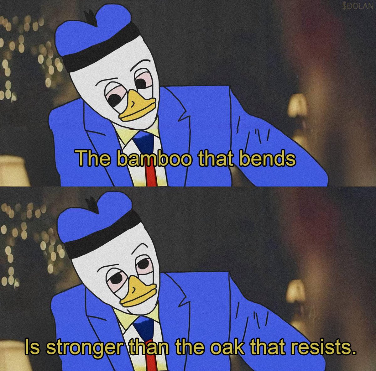 Day 307 of sharing wisdum from the ducc 🦆 
$DOLAN