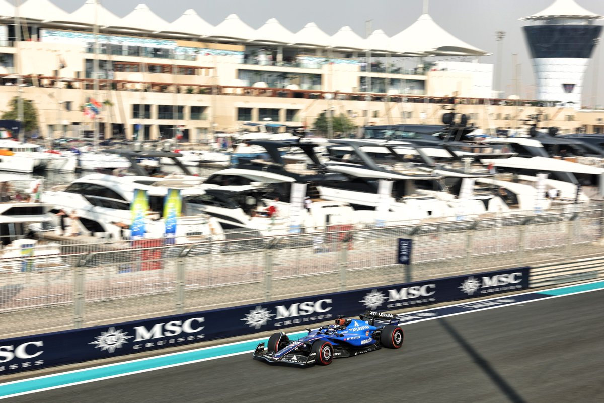 BrillioGlobal's tweet photo. What a season finale! ๐ฅ
Abu Dhabi delivered speed, drama, and unforgettable moments.
Hereโs a look back at the action with Atlassian @williamsf1. Swipe through and relive the magic!
#AbuDhabiGP #AtlassianWilliamsRacing #FasterWithBrillio #F1 https://t.co/CixYusq7MV
