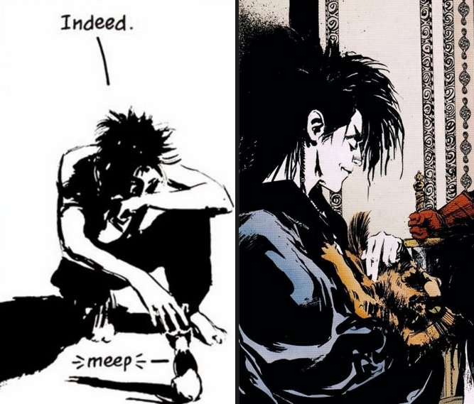 cat person final boss 🐱  🖤 

#thesandman