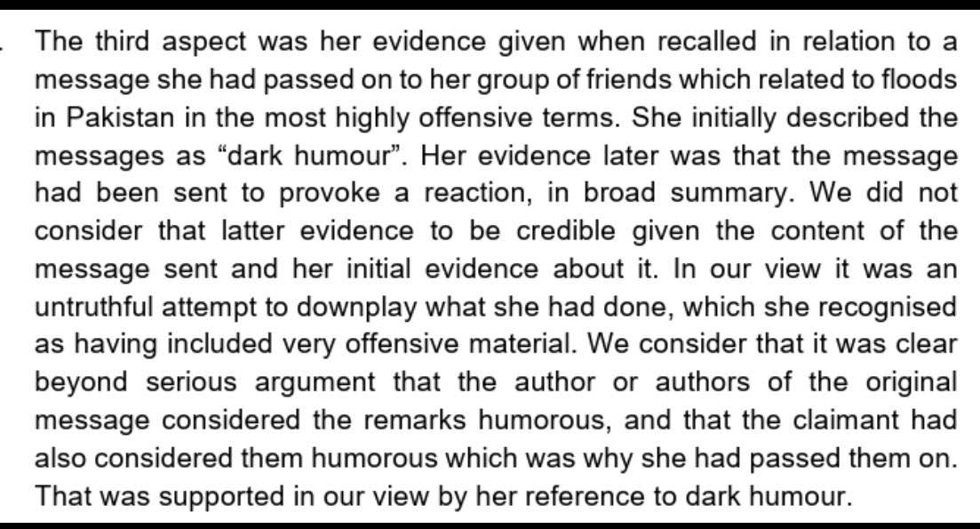 Sandie Peggie - the verbally abusive nurse embraced by transphobes despite her revolting racism - has been called “untruthful” in today’s ruling.