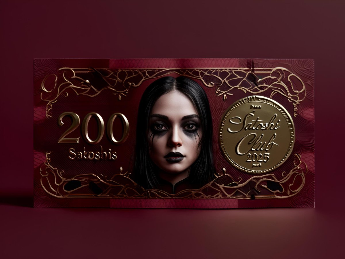 🐳SATOSHI CLUB Banknotes are here! Series 1 - Royal Seal edition