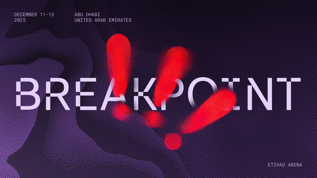 Breakpoint is almost here and The Dog has come to give you all a peek inside what BONK has planned for Abu Dhabi❗❗❗

Let's get into it, BONKpoint 2025👇