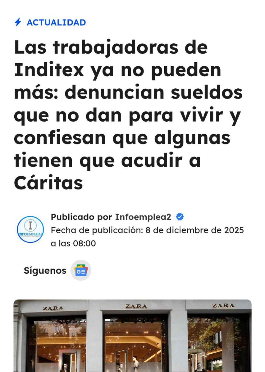 Nos tienen censuradillas por exponer claramente la inviabilidad de este sistema y su quiebra social 🔥.
También por promover una limpieza 🧹y una transformación social que ponga todo en su lugar, con un nuevo modelo que se ajuste a la necesidadp de tod@s.
infoemplea2.com/las-trabajador…