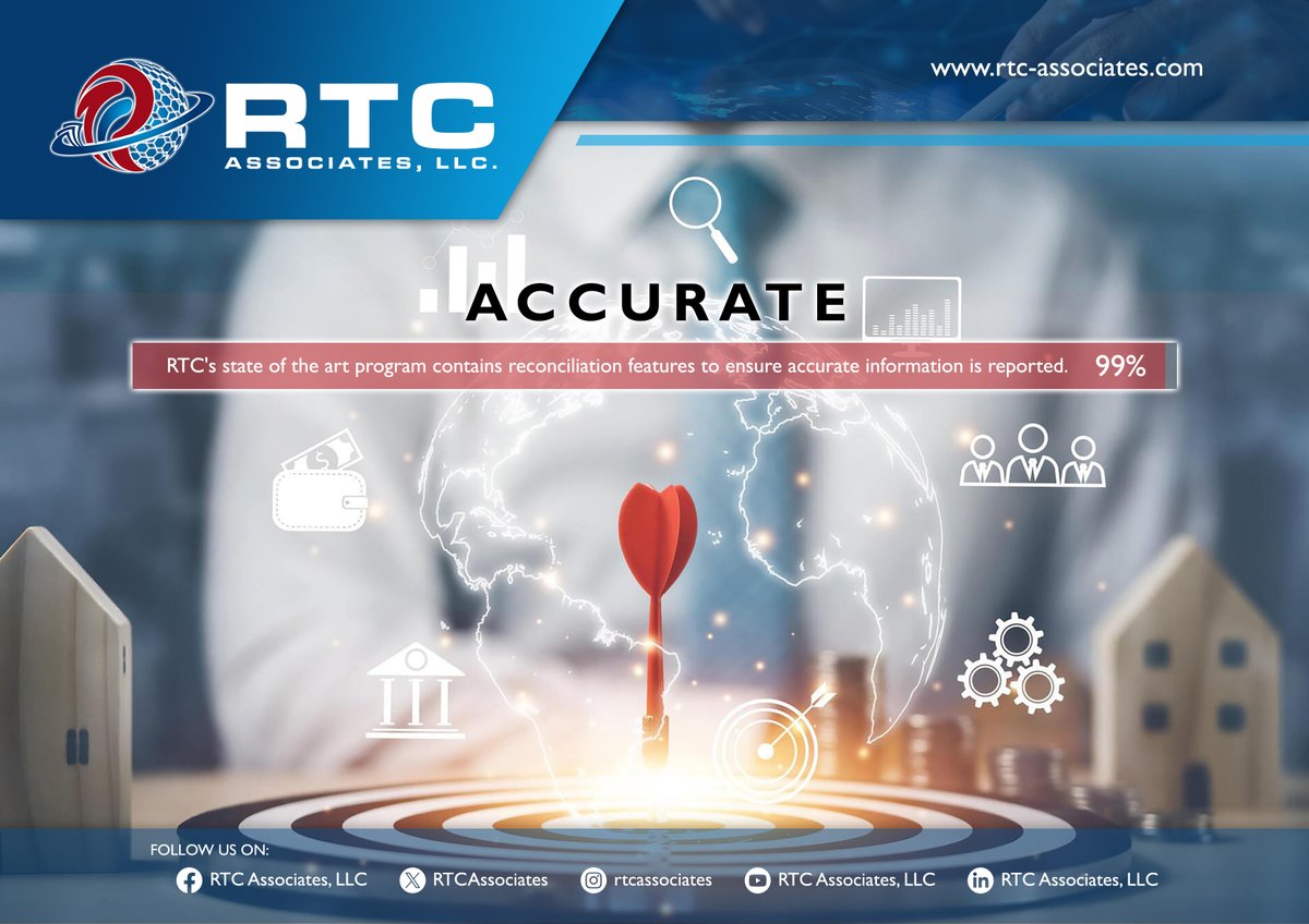 RTCAssociates's tweet image. At RTC Associates, accuracy isn't just a goal – it's our commitment to you! 🌐💼

Ready to experience the accuracy advantage? Trust us with your taxes and enjoy the peace of mind that comes with knowing it's done right. 💼📈

#RTCTaxAccuracy
#PrecisionMatters
#ExpertFiling