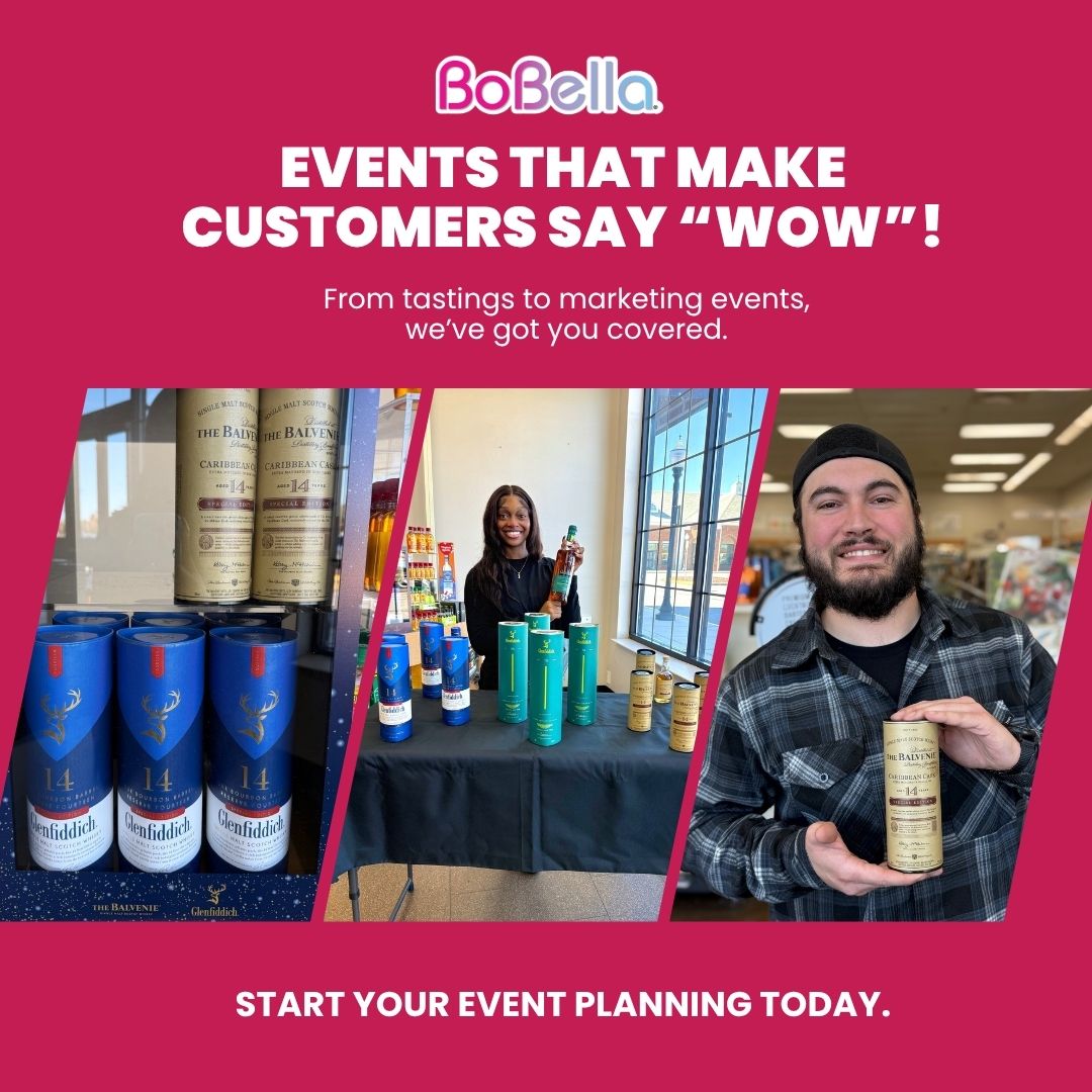 BoBellaPromos's tweet image. At BoBella Promotions, we don’t just run events—we create wow moments. ✨ From tastings to launches, our team designs experiences that connect, engage, and turn customers into fans. Let’s make your next promotion unforgettable!

#ExperientialMarketing #TastingEvents #PromoTeam