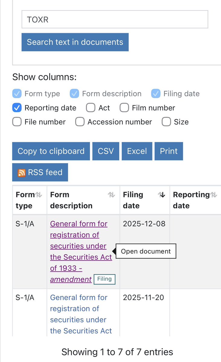 🚨 BOOOOOOOOOOOOM 🚨

21Shares XRP ETF TOXR S-1 was just refiled/updated with the SEC!

The big breakout is coming #XRP 🚀