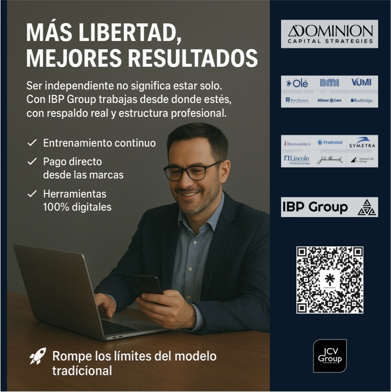 JCVGroupWM's tweet photo. Ser independiente no significa estar solo. Con nosotros trabajas desde donde estés, con respaldo real y estructura profesional.  
✅Entrenamiento continuo
Más Info 👉https://t.co/hoVknNbLhl
#AsesoresInteligentes #AsesorFinanciero  #AsesorInversiones #AsesorPatrimonial #JCVGroupWM https://t.co/9mHuWqM3P4