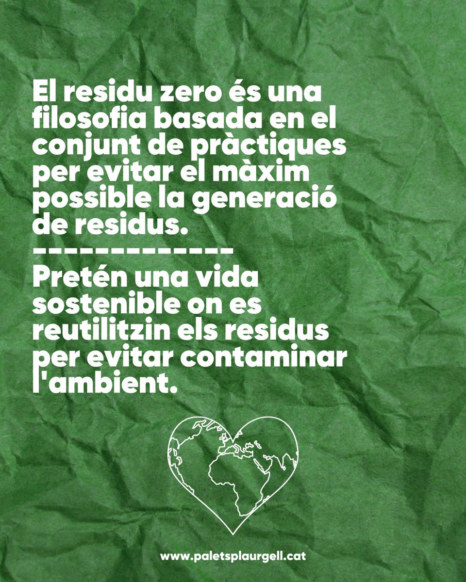 No llencis els palets trencats. Els podem reparar i donar-los una segona vida ♻️

#paletsplaurgell #paletsiserradures #zerowaste #ivarsurgell #lleida #eco #empresasostenible #sostenibilitat #sostenible #rsc #residus