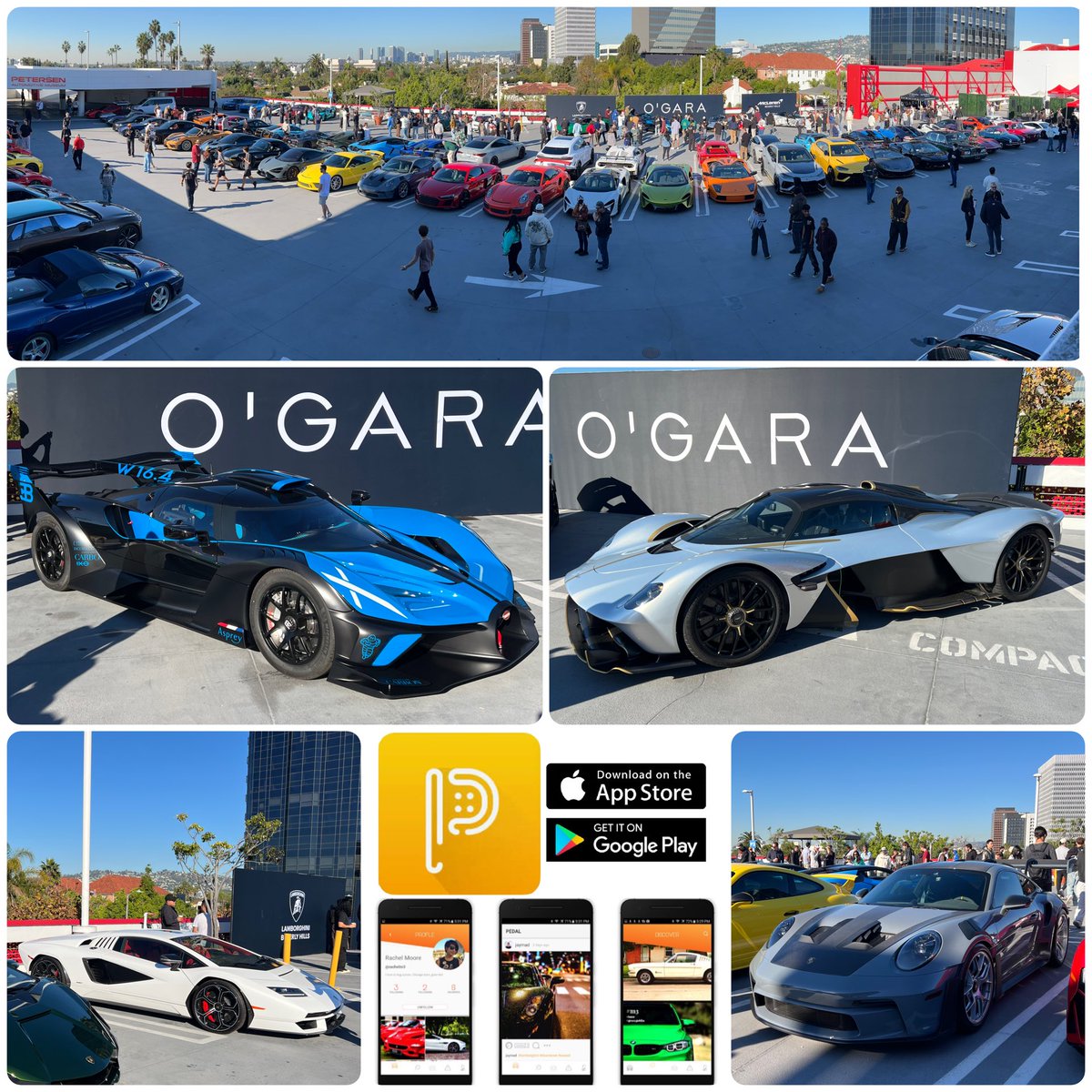 🔶 Sunset GT Toy Drive ~ <a href="/OGaraCoachCo/">O'Gara Coach Company</a> ~ <a href="/Petersen_Museum/">Petersen Museum</a> 
🔶 See more on PEDAL ~ Free in App Stores

#sunsetgt #sunsetgranturismo #ogara #ogaracoach #bugatti #bugattibolide #astonmartin #astonmartinvalkyrie #lamborghinicountach #countach #porsche911gt3rs #pedaltheapp