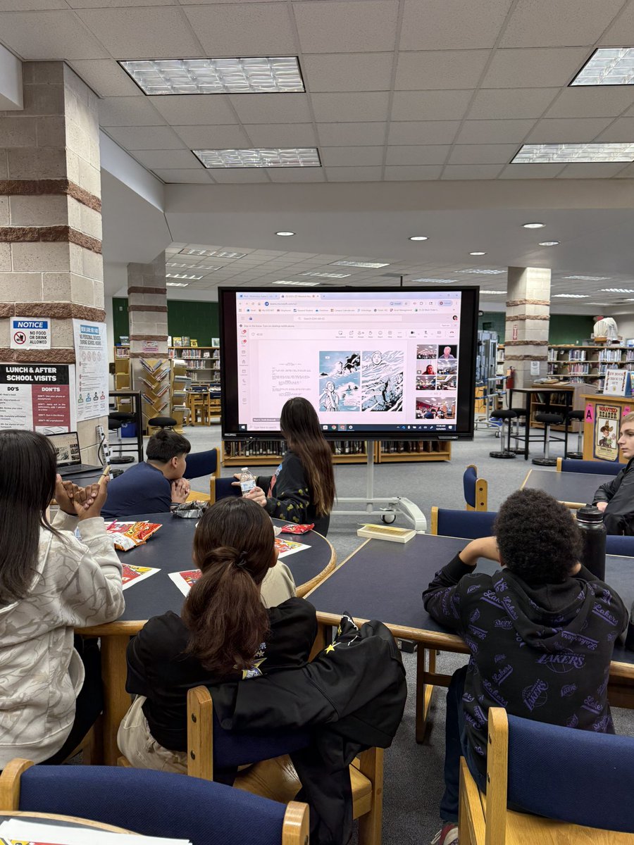Our Maverick Mayhem was a success featuring virtual visits from talented authors and artists! Thank you from our Generals! #TeamSISD #GameOn