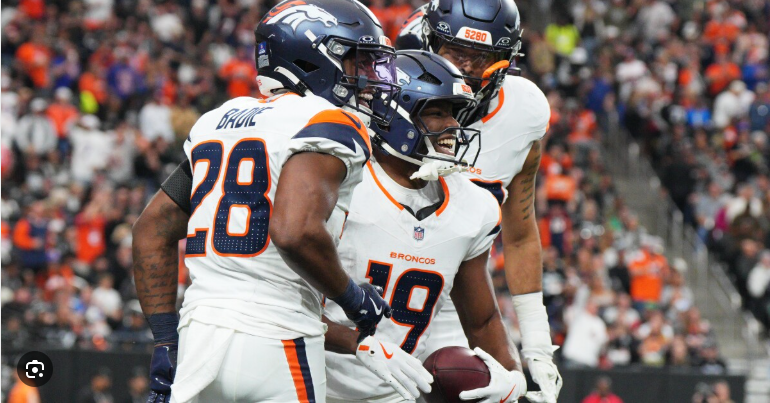 RedmondHel36373's tweet photo. RJ Harvey revenge game against his former team? 100+ yards incoming  . More >> https://t.co/vRPT0gjGvA

#BroncosCountry #DENvsLV https://t.co/3hRUykJ3Uq