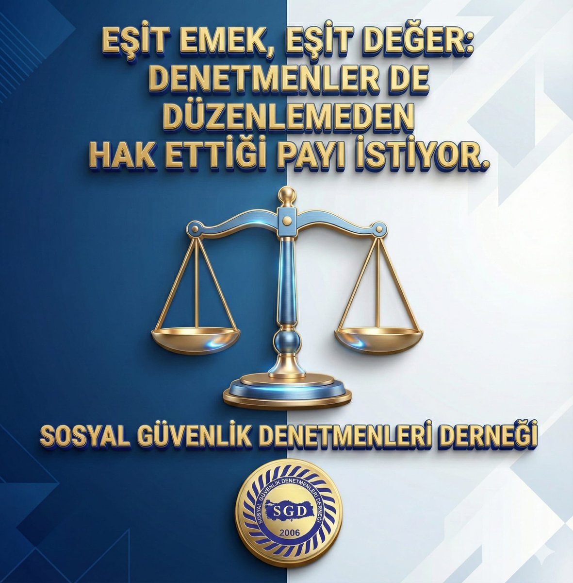 SOSYAL GÜVENLİK DENETMENLERİ ADİL DÜZENLEME İSTİYOR!
#375KHK 
#sosyalgüvenlikdenetmenleri 
#SosyalGuevenlikDenetmenleriNeOlacak 
#sgkdenetmeni