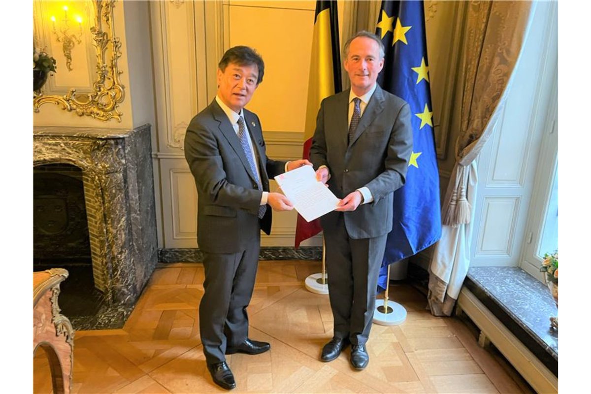 Embassy of Japan in Belgium tweet media
