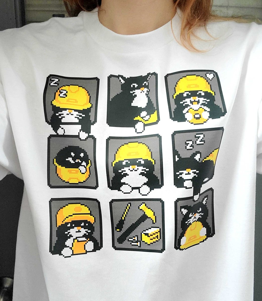 CatWorkers's tweet image. Final day to get your Rawpaw Cats with Jobs T-shirt!

- Printed in a small indie shop in Austin, TX.
- Organic cotton!
- Lots of sizes and styles available.
- Two designs, all featuring cute #pixelart cats.

Let's go!! 🇺🇸 🎄