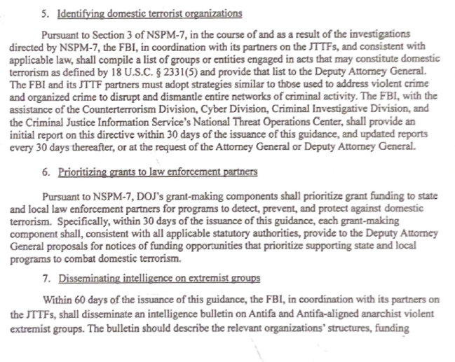 OccupyDemocrats's tweet image. BREAKING: Trump's fascist goons in the White House are unleashing a McCarthy-era witch hunt on ALL of us who dare to fight back! 

AG Pam Bondi just dropped a chilling memo greenlighting the FBI to spy on left-wing groups—calling US "domestic terrorists" for protesting injustice,…