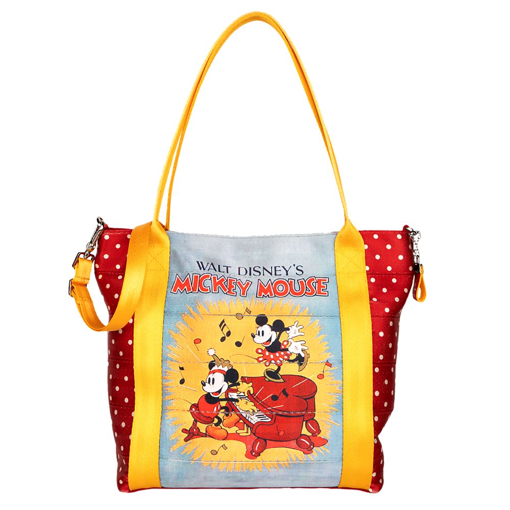 DisneyMerchShow's tweet image. Mickey and Minnie Mouse and Peter Pan Harveys bags have landed at #DisneyStore! Link to shop/browse: laughingplace.com/disney-merchan…