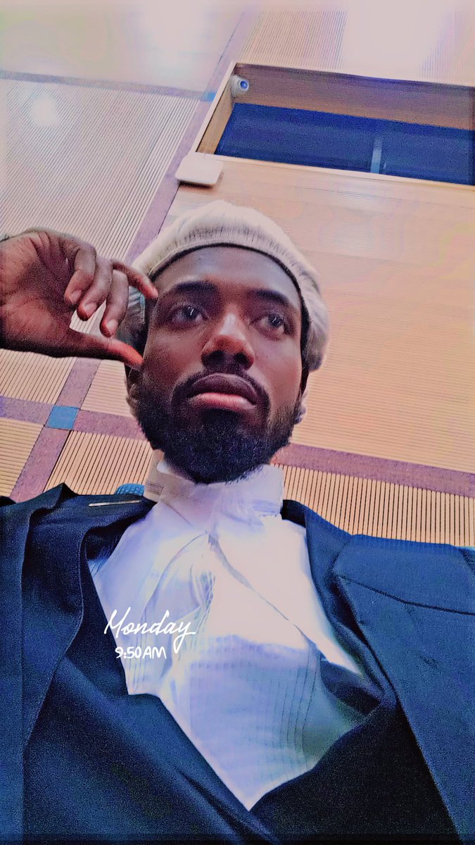 NajeebAdamu1's tweet photo. Before I kee you with story today, here's a fact. More than 70% of lawyers in Nigeria start and end their careers without getting the chance to appear before the supreme court. Well, I did appear before the full panel of the Supreme Court today for a matter, so me sef no be small 😅

For a matter commencing by 9, I went to the court pass 7 thinking I did a wonderful job. When I set my foot in the court, it was at that moment that I knew I f*cked up. The court was full already. Me I was thinking it's those high courts that you will enter sharp sharp before the the judge sits at 9. Chaii! Next time, I will leave by six oo. It's not me that will be 'fighting' for a seat.

Anyway, I met giants in the profession, the like of Babatude Raji Fashola, SAN and many more. Come and see SANs like water 😂 I will be one too, Insha Allah. I met mentors, friends and colleagues.

It was a good time for me and my colleagues at Ibrahim K. Bawa SAN & Co.