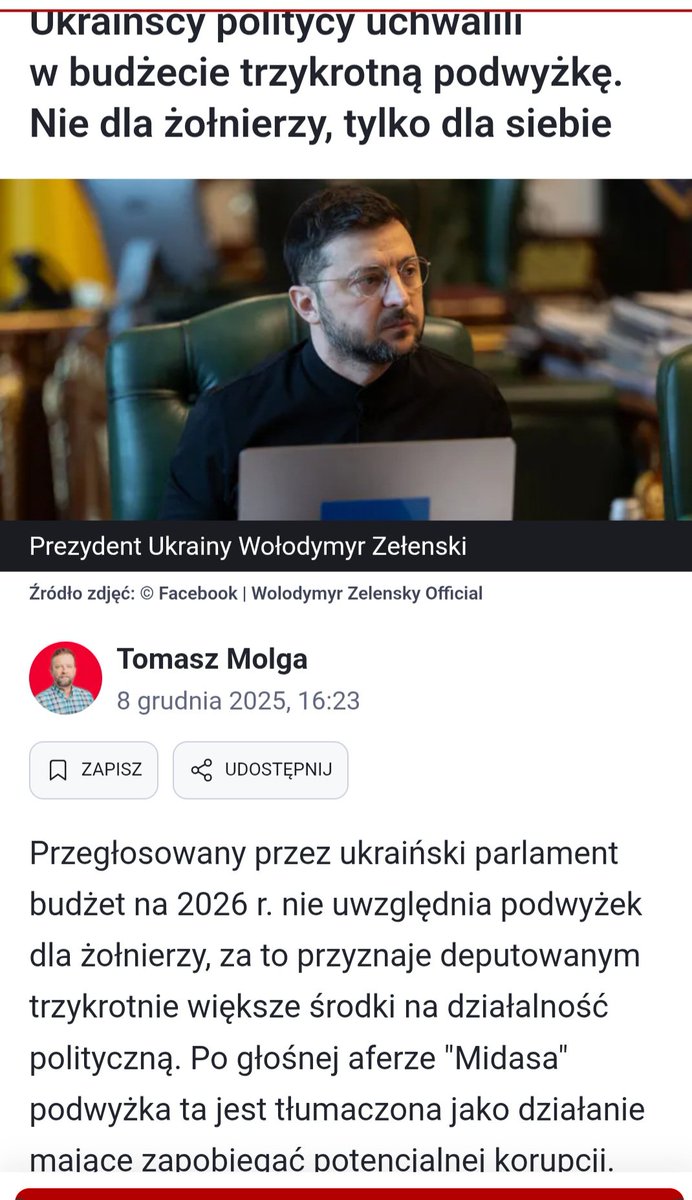 Państwo z kartonu, rozmoczonego szczynami. Smutne