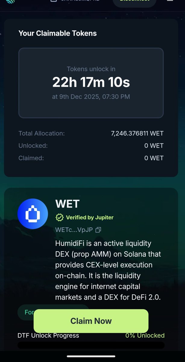 Lucky enough to commit max $usdc in <a href="/humidifi/">HumidiFi</a> sale $WET