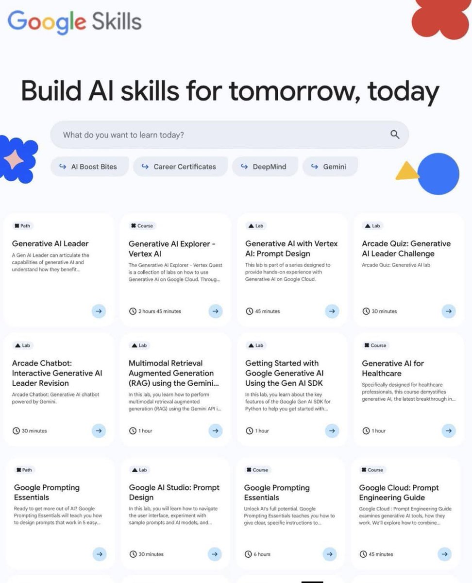 EllisFerdinand1's tweet photo. Learn Artificial intelligence Related Skills FREE ��✅
Visit : https://t.co/k5oCatO7fF
Google's Free Training 🔥🔥🔥

#AI #freecourses https://t.co/bM7KnpdIkP