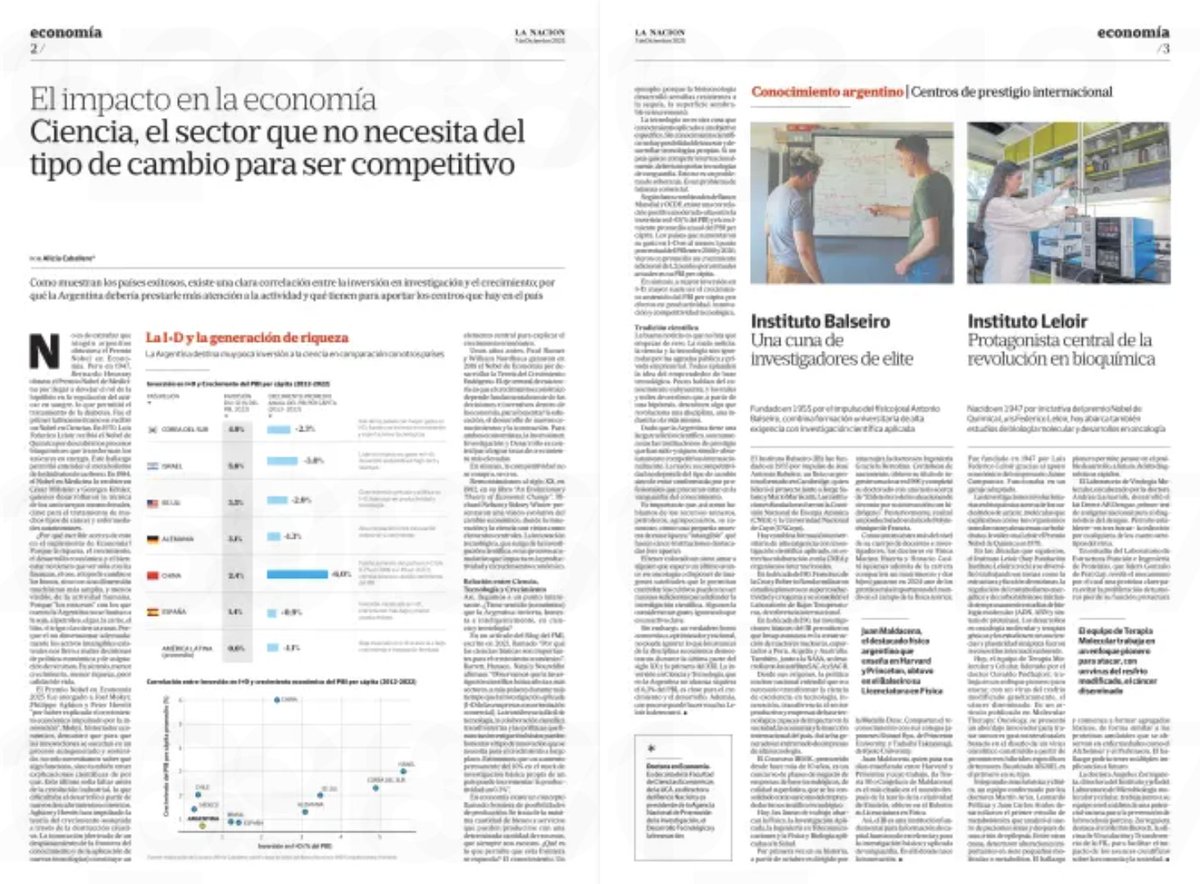 🔴ALTA SOSPECHA DE INVENTO CON IA

La ex-presidente de la Agencia I+D+i Alicia Caballero  destacó en La Nación a Roberto Ronda, científico del Instituto Balseiro.

⚠️Pero no hay registro de su existencia
🚨Si le preguntás a una IA te dice que existió pero la fuente es esta nota