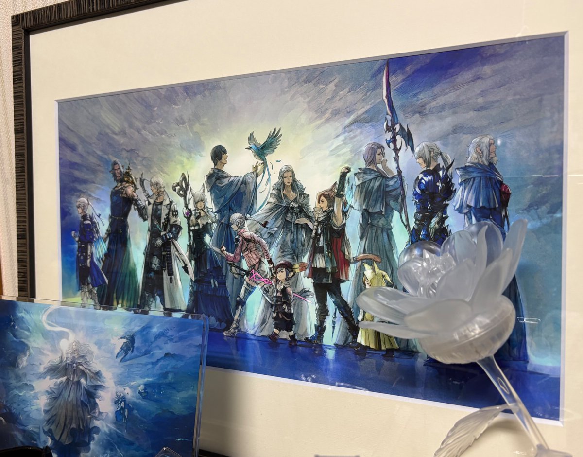 我が家は敗北の証としてそのアートの複製原画があります