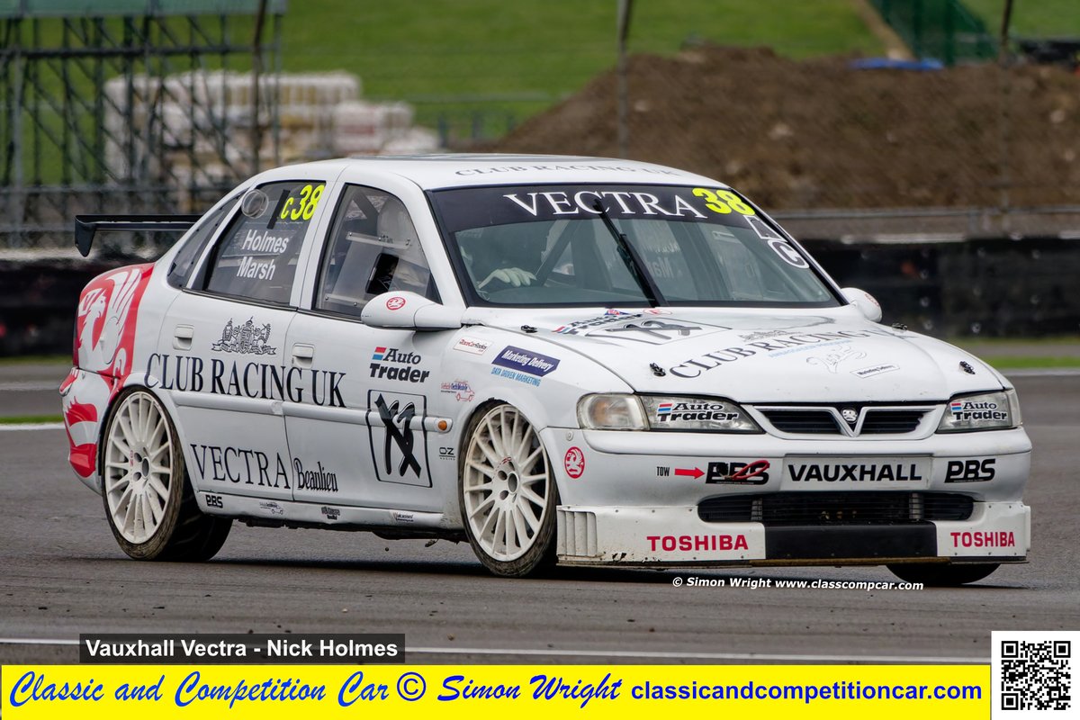 Nick Holmes Vauxhall Vectra in the 750MC - Birkett Relay at Silverstone. His team finished 6th in class in the 6 Hour Relay. See more from the event in the latest issue of Classic and Competition Car. Free at classcompcar.com <a href="/750MCBulletin/">750MC Bulletin</a> #birkettrelay #vauxhall #vectra
