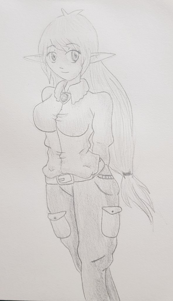 Trying to improve my art. Dunno when i will do digital art again.