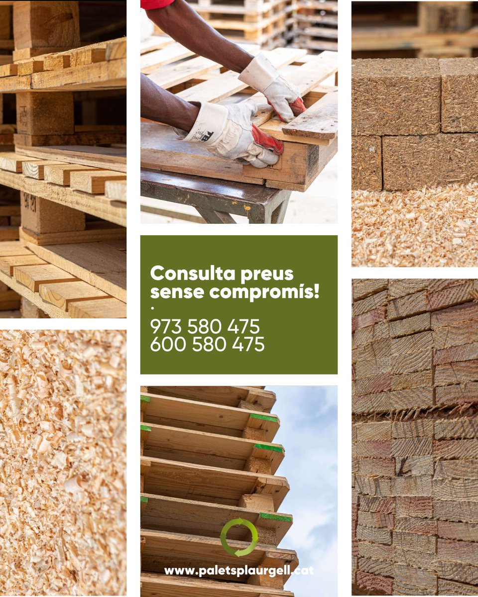 Consulta preus sense compromís. Contacta amb nosaltres:

📞 973 508 475
📩 info@paletspladurgell.cat
📍 Crta. de Bellpuig s/n, 25260 Ivar d'Urgell - Lleida

#paletsplaurgell #paletsiserradures #plaurgell #ods #empresalleida #paletspladurgell #segonavida #palets #paletsamida