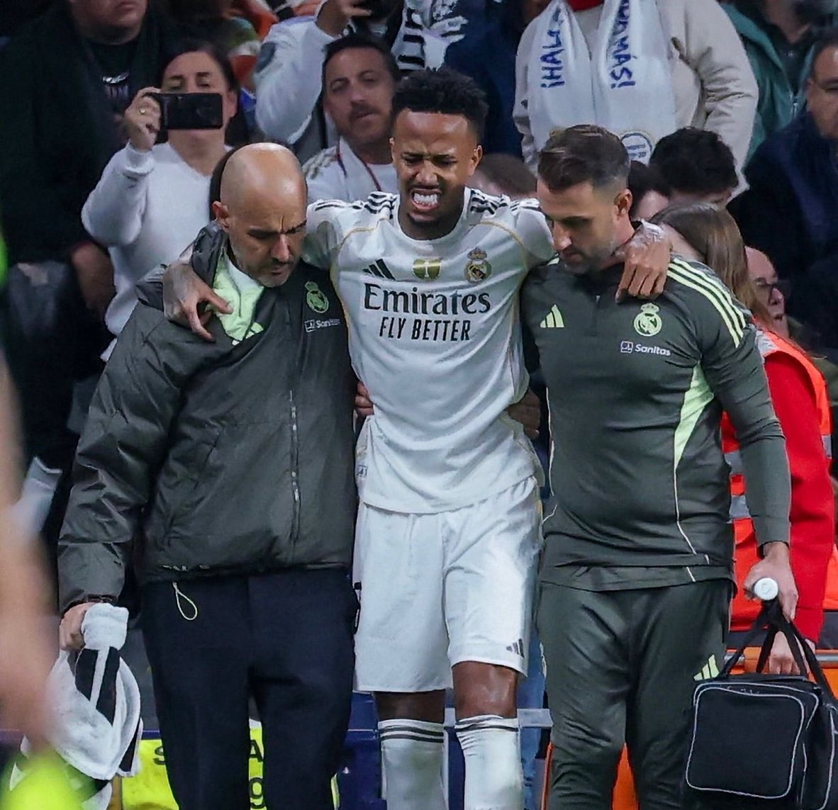 And it gets even worse for Madrid: Éder Militão out for 4 months. They lose the best center-back that Xabi Alonso has. This is his 3rd serious injury after tearing his ACL