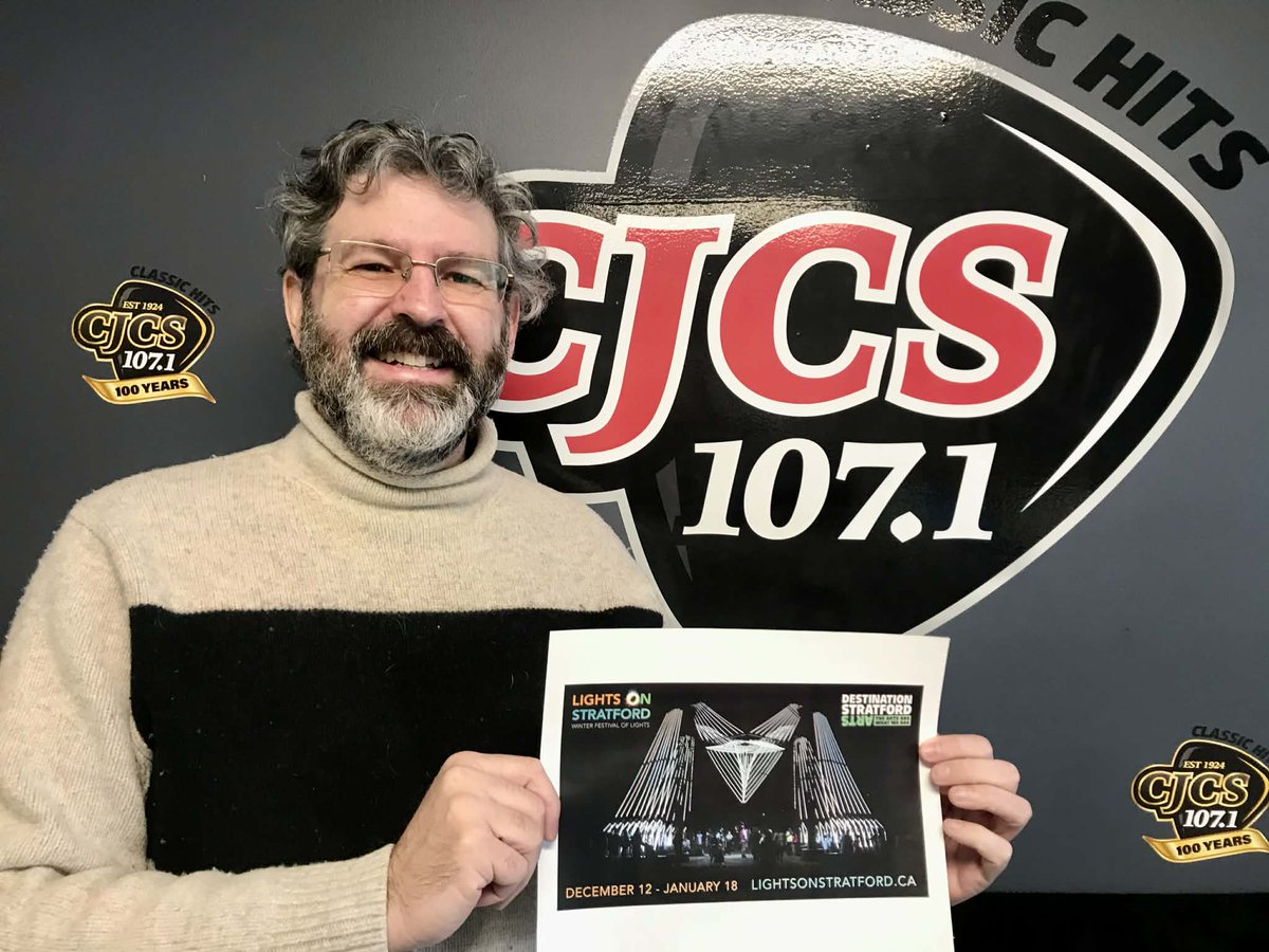 Jamie: Always enjoy chatting with Zac Gribble from <a href="/LightsStratford/">Lights On Stratford</a>  The Winter Festival Of Lights is back Dec 12 - Jan 18. Lots planned for this season for everyone to enjoy. Zac has all the details: drive.google.com/file/d/1QVDRFL…