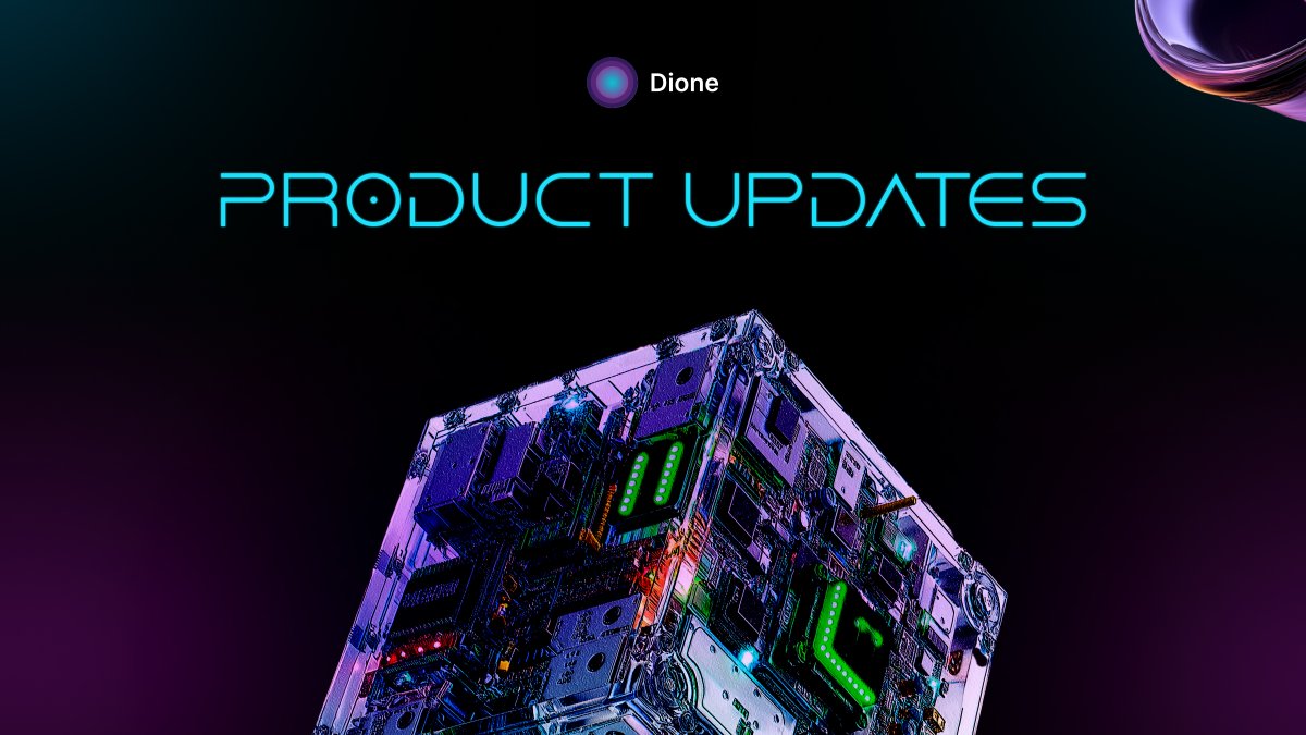 DioneProtocol's tweet photo. Development across the ecosystem is moving fast, with major upgrades across Odyssey, Orion, and Dione Labs. Here is a focused look at what has been shipped and what is underway:

Odyssey
- Internal dev team fully active with upgraded security across the stack
- Public KPI dashboards in development to track critical chain metrics

Orion
- Latest version tested with new tracking integrations
- AI validation work entering its final phase this week

Dione Labs
- Legal structuring near completion to support the rollout of in-house dApps

More updates will follow as each system moves into its next delivery stage.

The work continues across every department, every day. ⚡️
