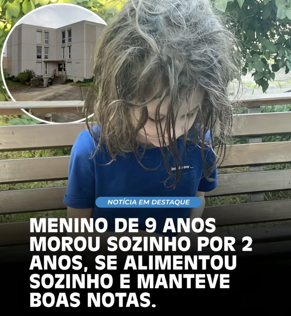 Elcafejornal's tweet image. 🚨 Um garoto francês de nove anos passou cerca de dois anos vivendo sozinho após ser abandonado pela mãe, que foi morar com o namorado a 5 km de distância. 

Ele frequentava a escola regularmente, tirava boas notas e parecia limpo e bem cuidado, o que fez a negligência passar