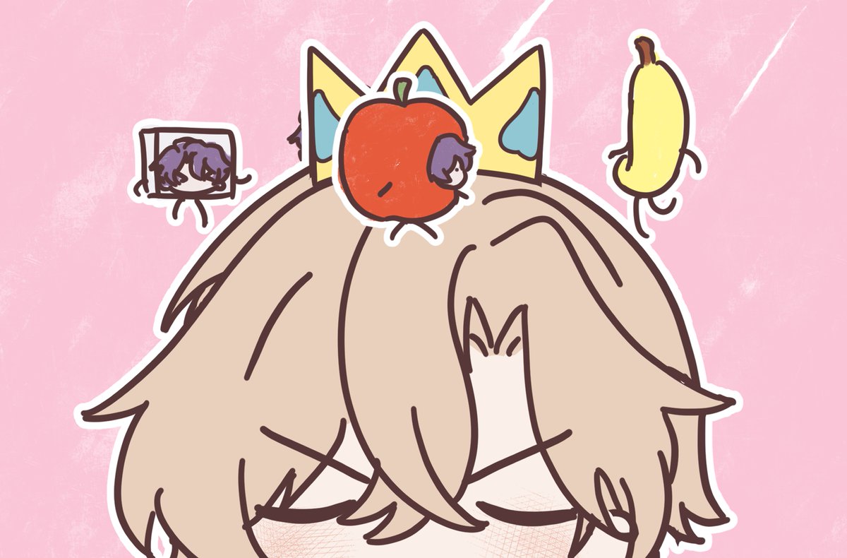 Dattepoka's tweet photo. My fanmade video about Rtrn, it's finally done 😭 🍎🍯 
レイチュリ #ratiorine : 
https://t.co/twCPcoEYZi https://t.co/8xNAvKWGaj