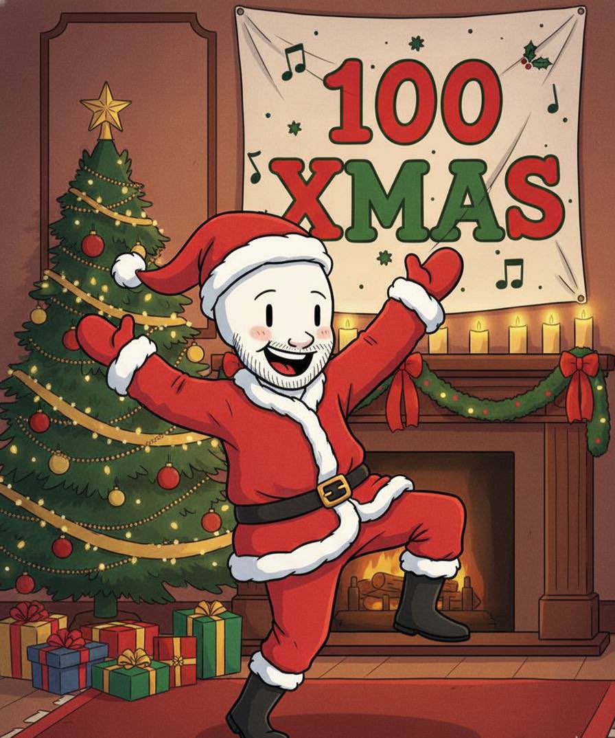 dear santa,
all i want is #100Xmas